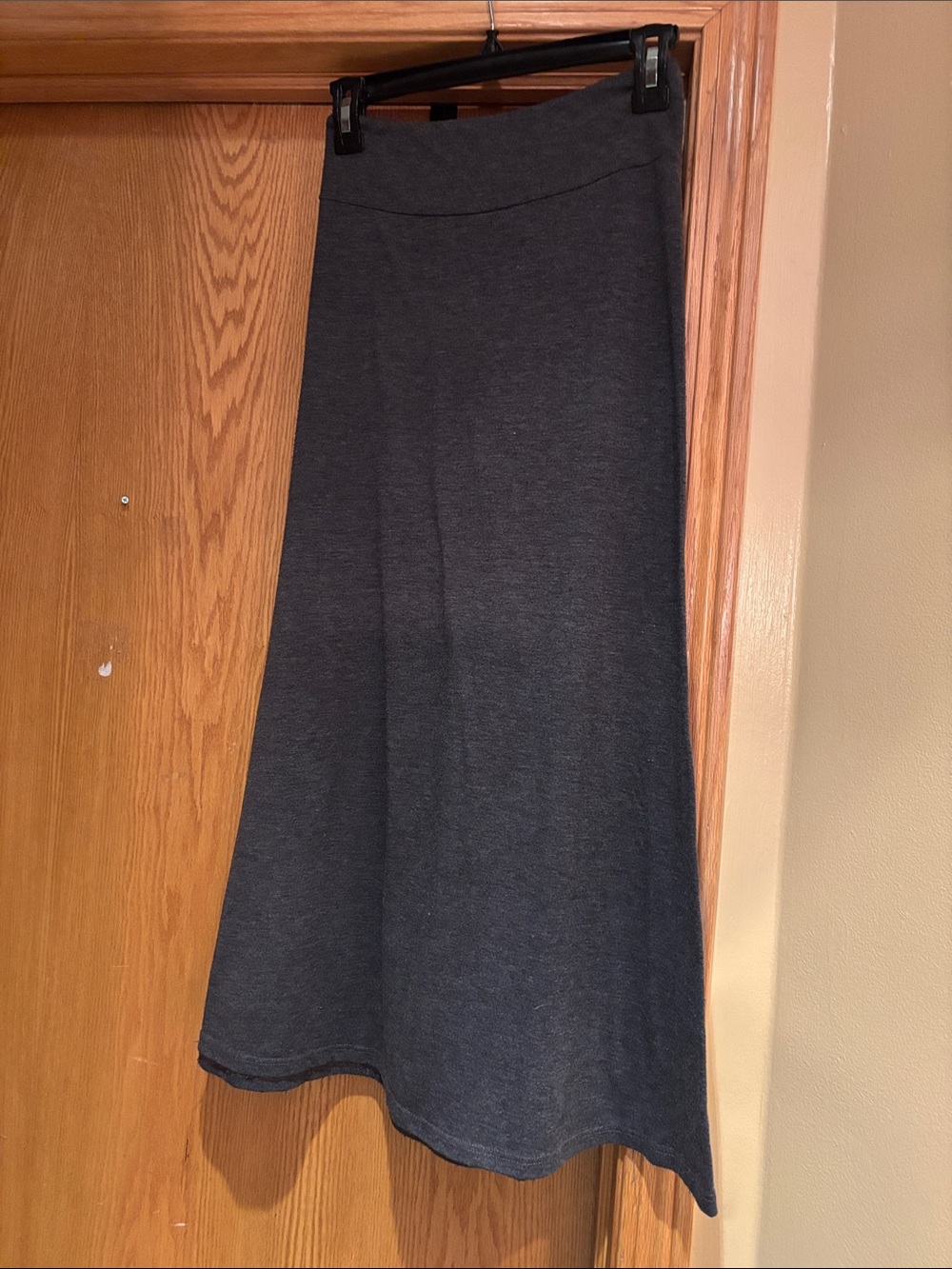Free to Live, gray maxi skirt, XS-S